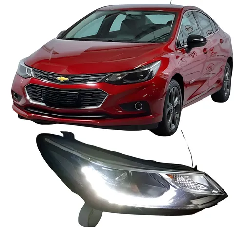 Farol Chevrolet Cruze 2017 Led Ld 25052909 Direito/passageiro Direito