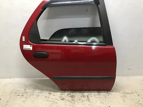 Porta Traseira Fiat Palio Siena 1997 Ptd13387 Traseira Direito/vermelho Vermelho